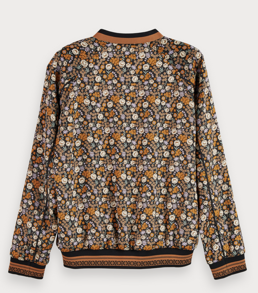 SCOTCH & SODA (LN) Reversible 70's floral bomber jacket! 10