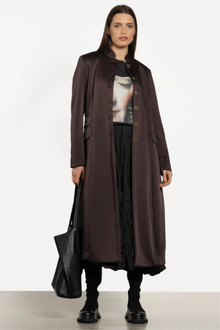 ATELIER By Repertoire (NZ) "Amelia" matte satin coat! 8-10
