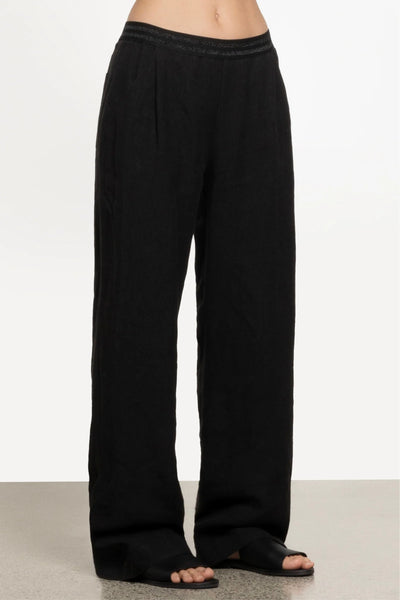 REPERTOIRE "Dakota" glitter waistband wide leg pant! 14