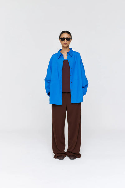 RICOCHET (NZ) Fredrick shirt - Cobalt blue! 12-14