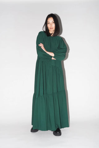 RICOCHET (NZ) Alexey tiered maxi dress - Forest! 10-12