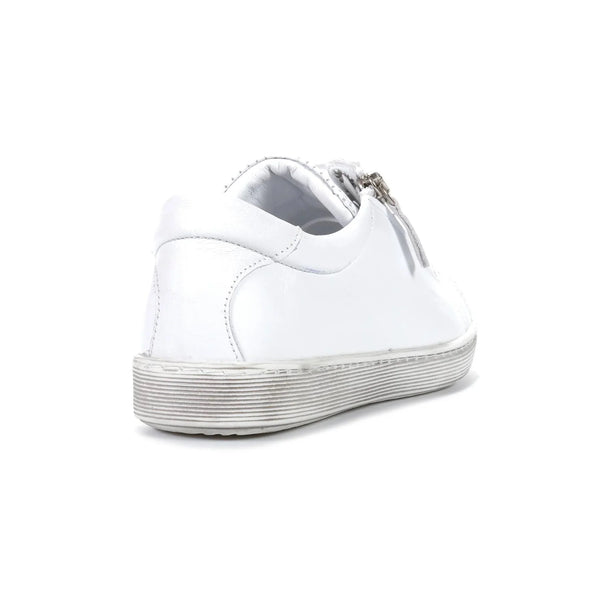 RILASSARE (LN) "Tommie" leather sneakers - White/Perf! 40