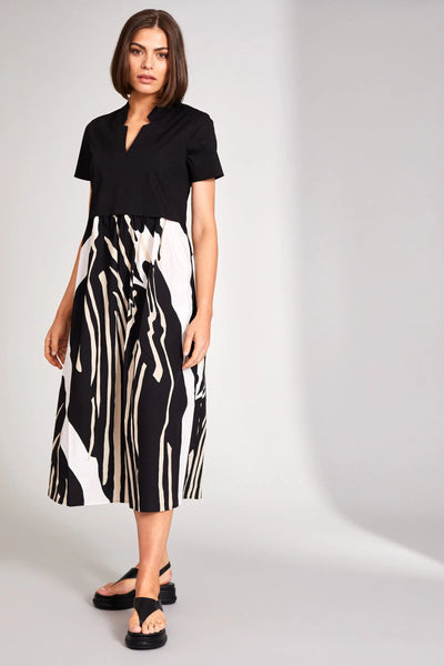 PERUZZI (LN) ITA -  Contrast monochrome dress + pockets! 12