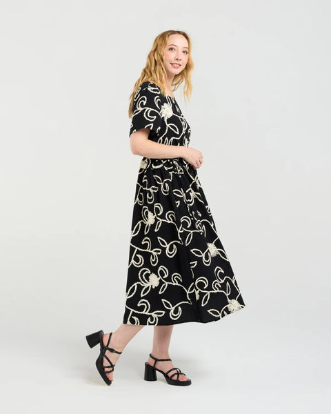 SEDUCE (LN) Embroidered Brodie dress - Fold garden! 16