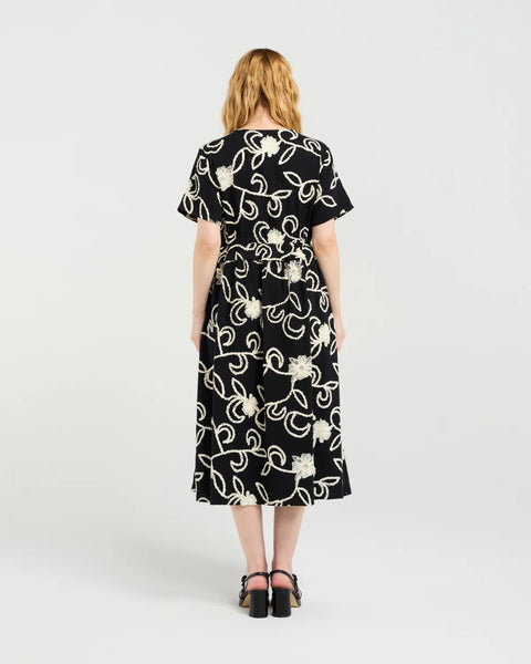 SEDUCE (LN) Embroidered Brodie dress - Fold garden! 16