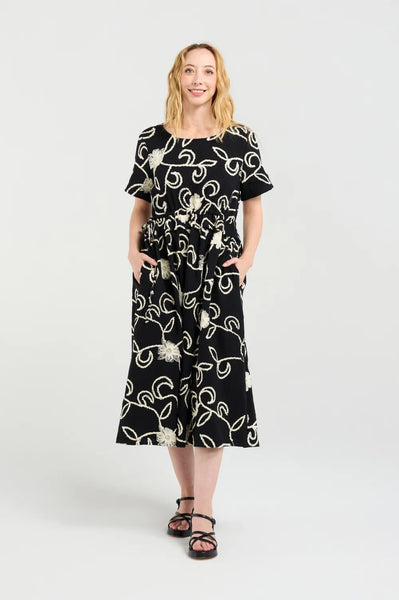 SEDUCE (LN) Embroidered Brodie dress - Fold garden! 16