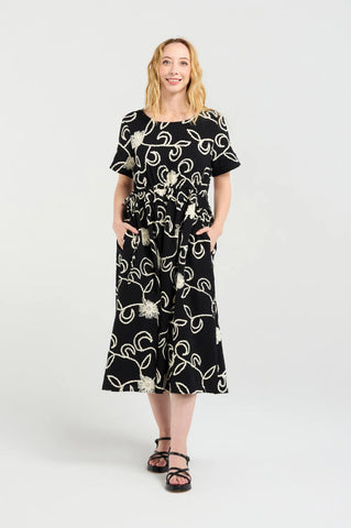 SEDUCE (LN) Embroidered Brodie dress - Fold garden! 16