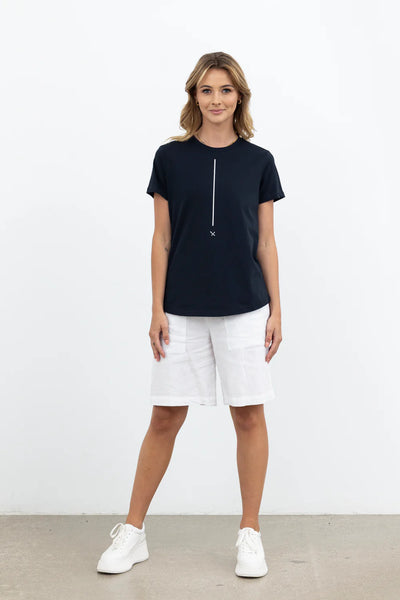 STYEL X LAB (LN) Scene stealer tee - Navy! 16