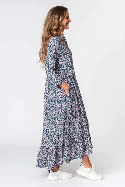 STELLA + GEMMA - Lilac camo Odette maxi dress! 10