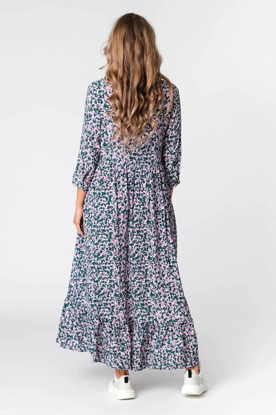 STELLA + GEMMA - Lilac camo Odette maxi dress! 10