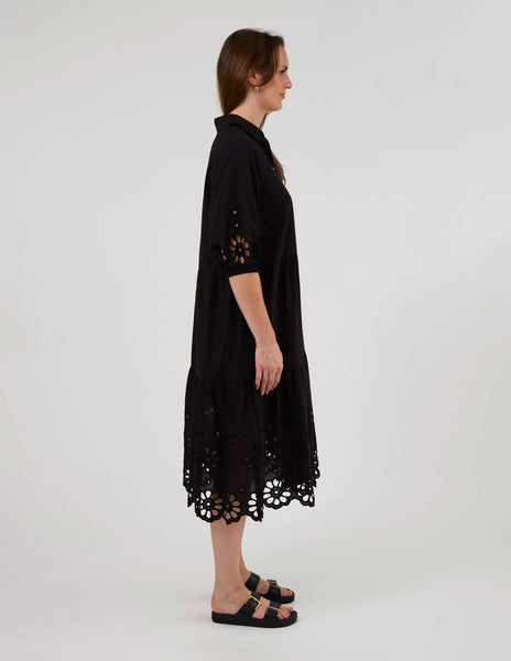 STELLA + GEMMA (LN) "Lainey" broderie detail midi dress! 14