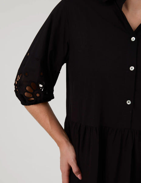 STELLA + GEMMA (LN) "Lainey" broderie detail midi dress! 14