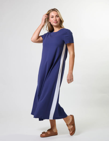 STELLA + GEMMA (LN) "Leah" dress - Navy stripe! 16