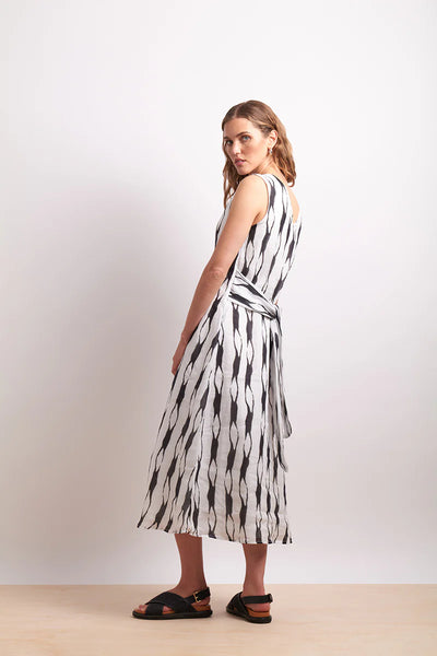 NERIS (LN) Soft focus ramie midi dress! 14