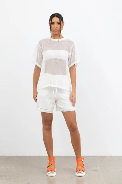 X.LAB (LN) Snapshot chic mesh layering top! 16
