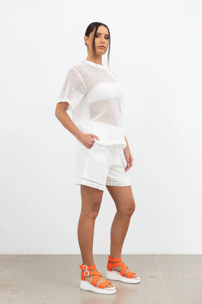 X.LAB (LN) Snapshot chic mesh layering top! 16