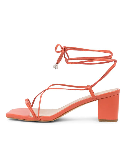SOL SANA - Sonia wrap heels - Peach! 42
