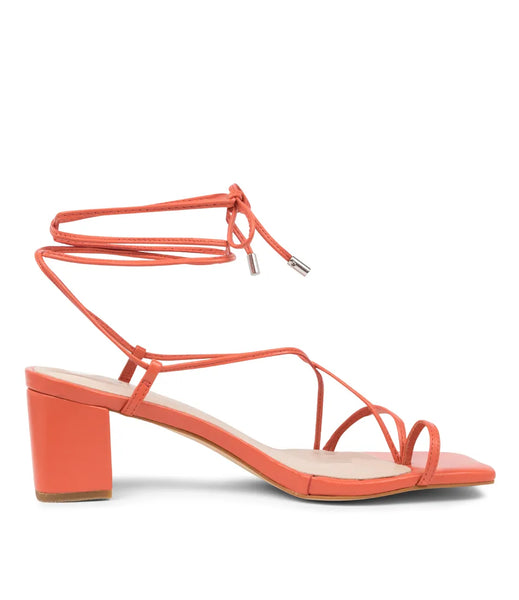 SOL SANA - Sonia wrap heels - Peach! 42