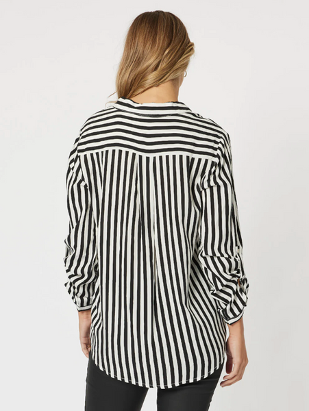 THREADZ (LN) Tina stripe shirt! 12