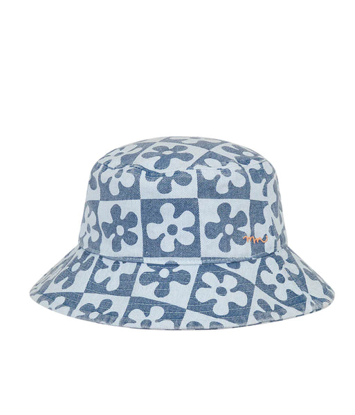 MILLYMOOK "Kiah" floral denim bucket hat!