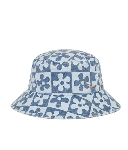MILLYMOOK "Kiah" floral denim bucket hat!