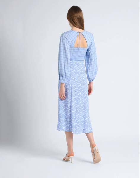 & OTHER STORIES - Billow sleeve shirred plaid top! 10-12