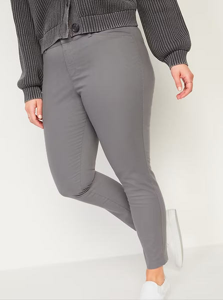 OLD NAVY - Pixie chino pant - Slate! 10