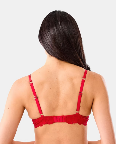 ANKO (BN) Red lace push up bra! 16B