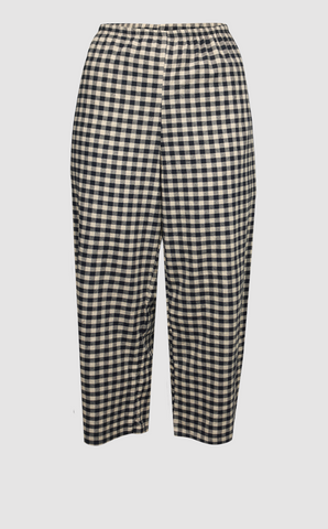 BAKER STREET (NZ) 3/4 extra wide check pant! 10