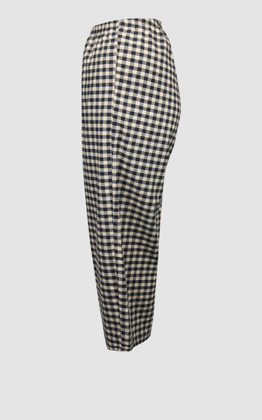 BAKER STREET (NZ) 3/4 extra wide check pant! 10