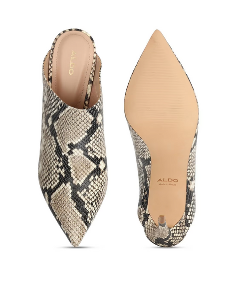 ALDO - Snakeskin leather heels! 40