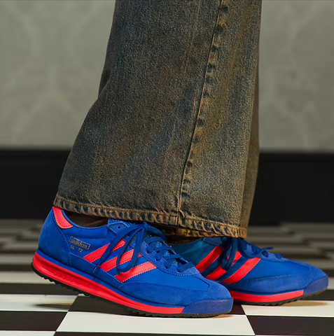 ADIDAS (LN) "SL 72" leather sneakers! 40