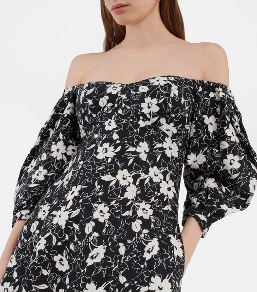 POLO By Ralph Lauren (LN) Floral linen midi dress! 10