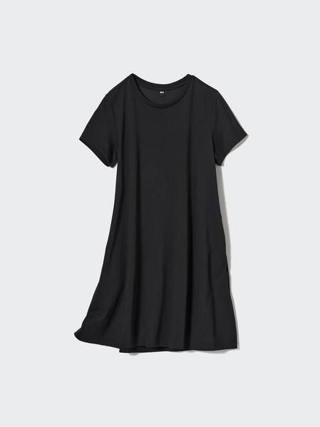 UNIQLO (BN) "AIRism" dress + pockets - Black! 14