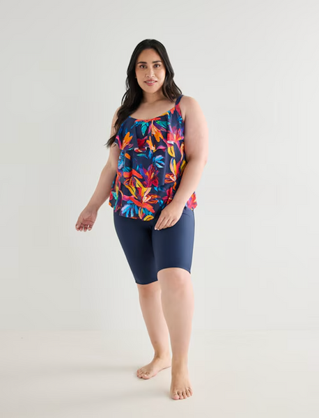 ZEST Resort (LN) Tiered tankini - Sunset floral! 16