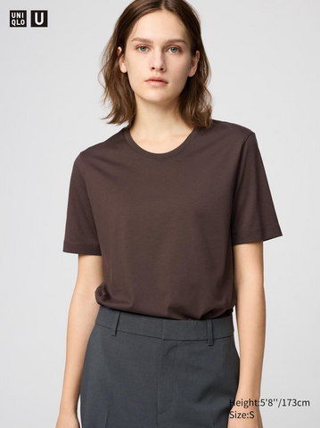 UNIQLO (BN) "Crew neck" supina cotton tee! 14