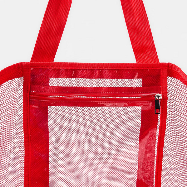 ANKO (LN) Mesh beach tote bag - Red!