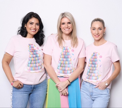 COOP (LN) Meringue print breast cancer tee! 18