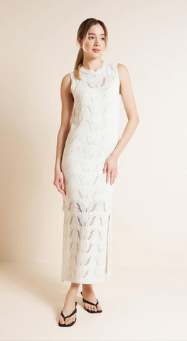 ZARA (LN) Cream lace knit dress! 10