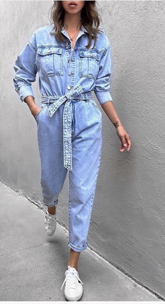 DECJUBA - Denim boiler suit! 12