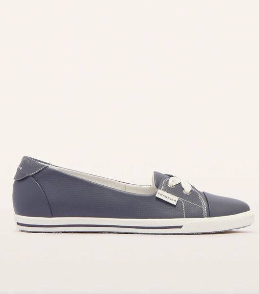 FRANKIE4 (LN) "Hannah III" leather flats - Denim punched! 9