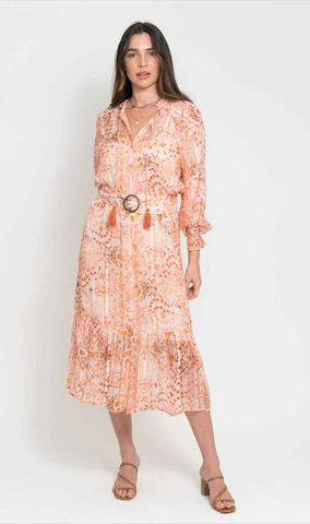GYSETTE - Jai belted floral midi dress! 12