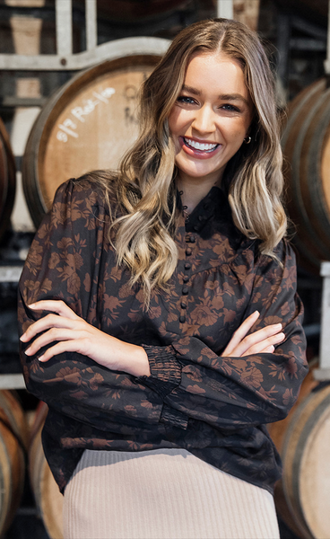 FOXWOOD - Belladonna earthy toned floral top! 16