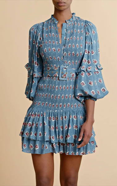 BY TIMO (LN) Boho smocking mini dress! 12