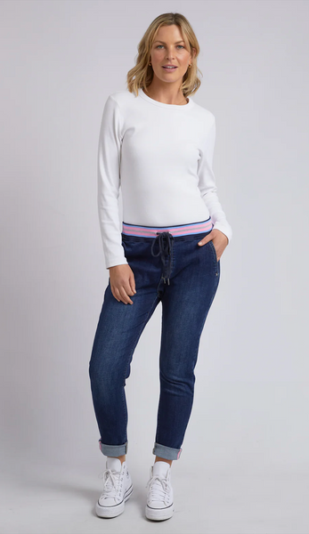 ELM - Melody denim jogger - Indigo! 8