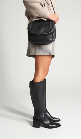 ISABELLA ANSELMI - Bromley wide calf leather boot! 40