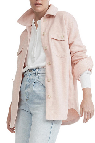 WITCHERY - Soft wool blend shacket! 10-12