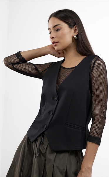 REPERTOIRE "Lea" black waistcoat! 16