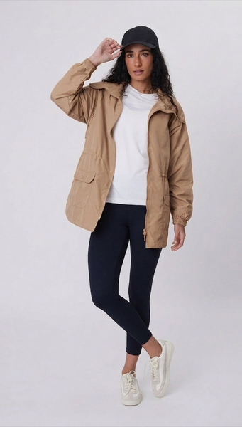 MARLOW (LN) Pathway spray jacket - Sand! 14-16