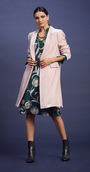 LOOBIE'S STORY "Anthea" marshmellow velvet coat! 18